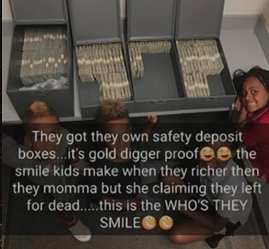Gilbert Arenas Kids Photo