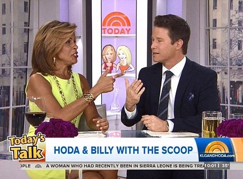 Hoda Kotb and Billy Bush