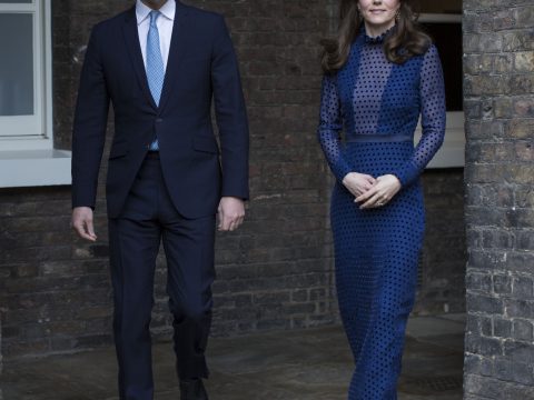 Kate Middleton with Her Husband