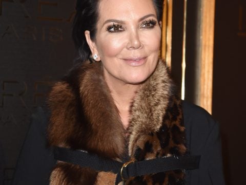 Kris Jenner Smirks
