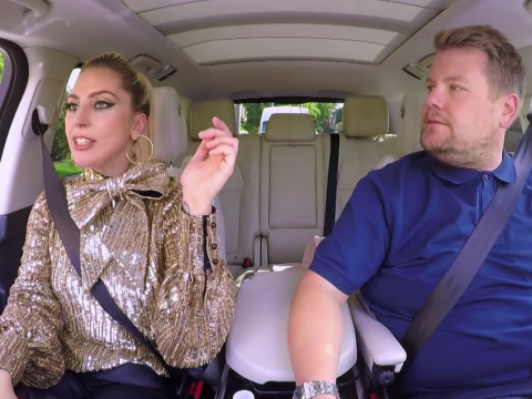 Lady Gaga Carpool Karaoke Photo