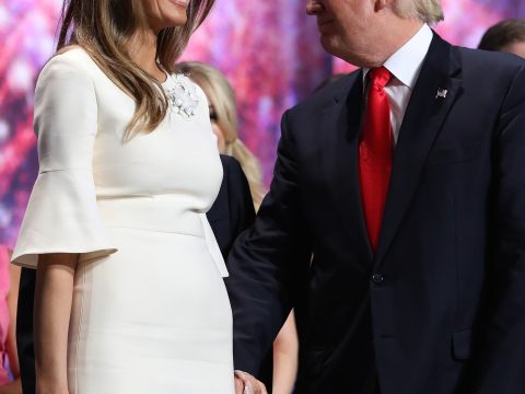 Melania Trump and Donald