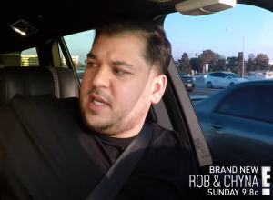 Rob Kardashian Yells