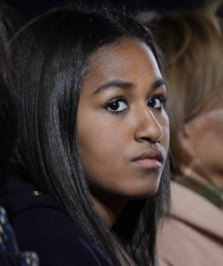 Sasha Obama Closeup