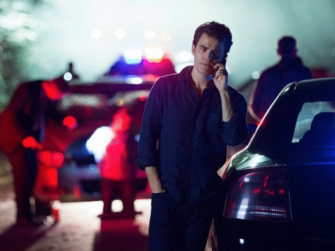 Stefan Is On The Case On The Vampire Diaries Season 8 Episode 1