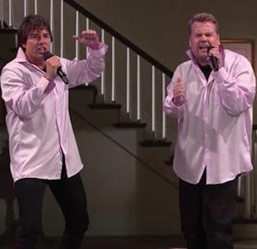 Tom Cruise and James Corden