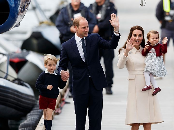 Will Kate George Charlotte Wave Goodbye Victoria