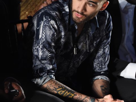 Zayn Malik at a Fashion Show