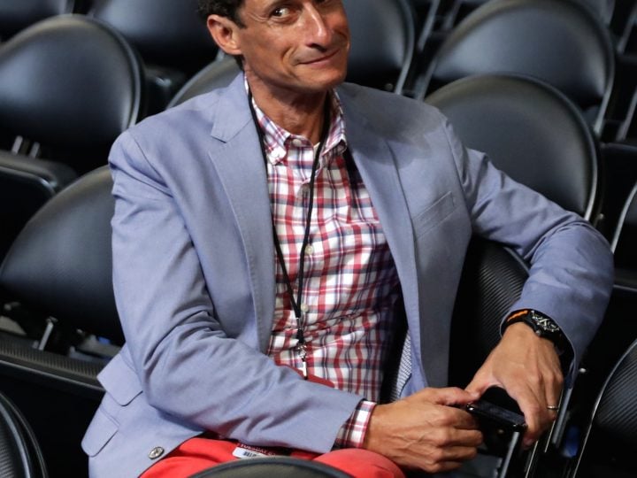 Anthony Weiner Smirks