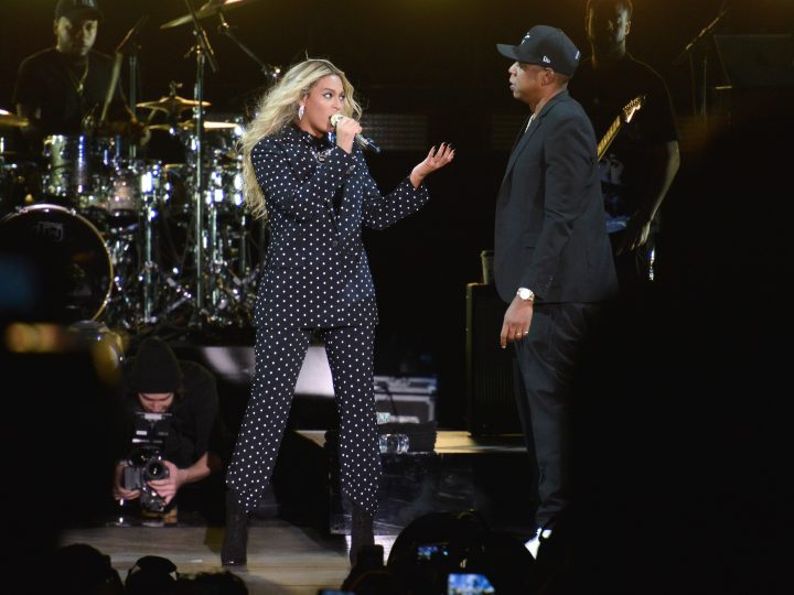 Beyonce & Jay On Stage image