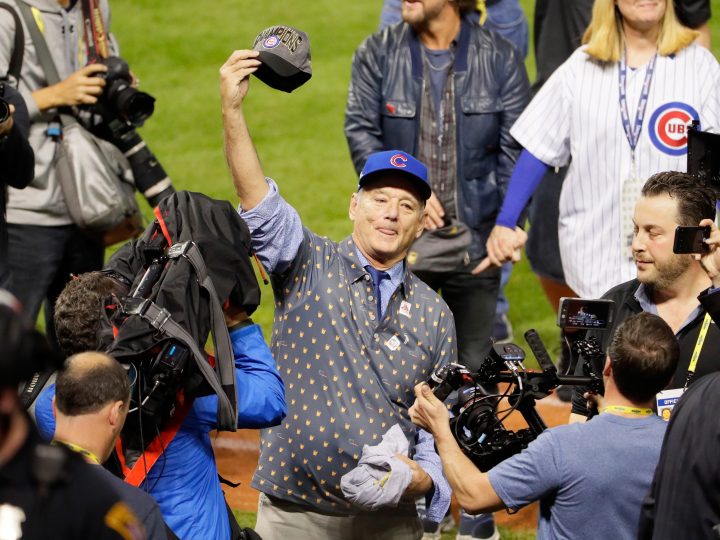 Bill Murray Celebrates Cubs Title, Twitter Melts Down