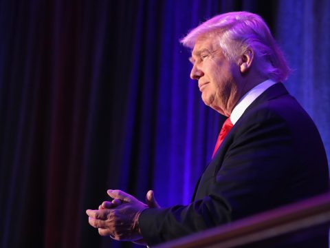 Donald Trump Claps