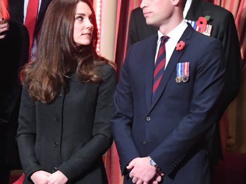 Kate Middleton Glares at William