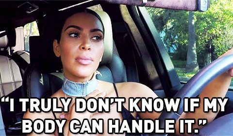 Kim Kardashian Pregnant Worries