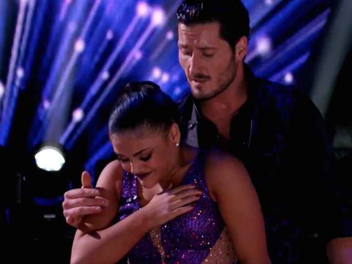 Laurie Hernandez Cries