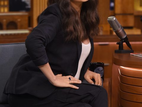 Mila Kunis on Tonight Show