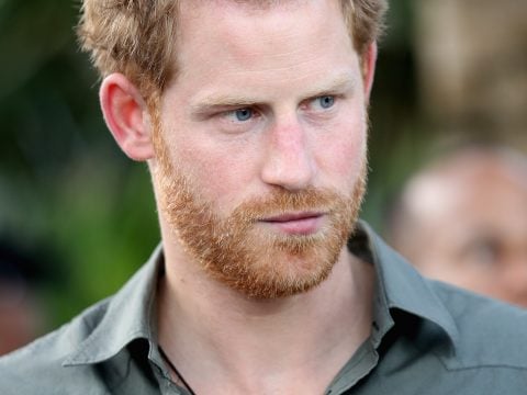 Prince Harry Turns Serious