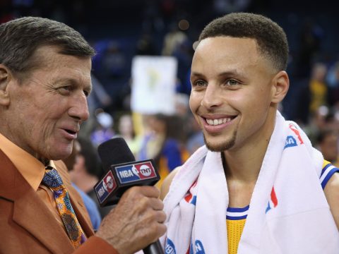 Craig Sager ad Steph Curry