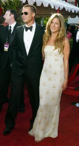Jennifer Aniston and Brad Pitt in Happier Times Photo