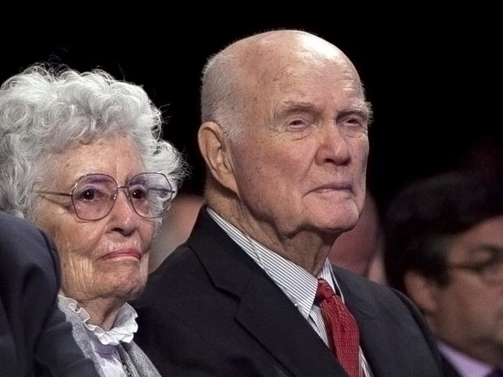 John Glenn and Wife