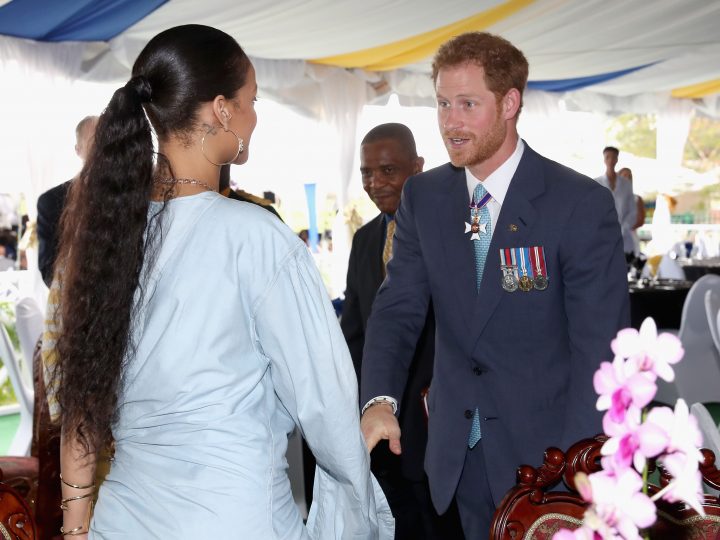 Prince Harry Meets Rihanna