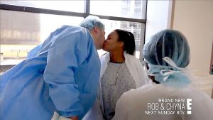 Rob Kisses Chyna