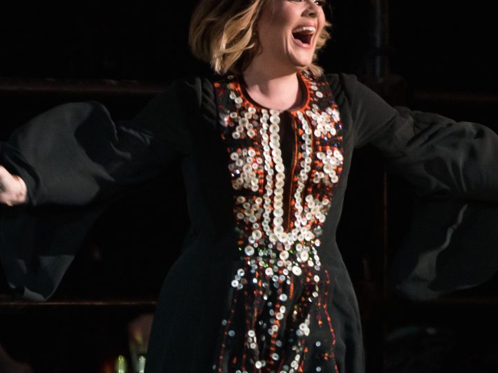 Adele Surprises Hero Firefighters Who Battled High-Rise Blaze