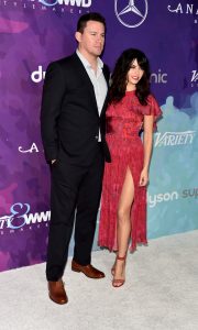 Channing Tatum with Jenna Dewan-Tatum