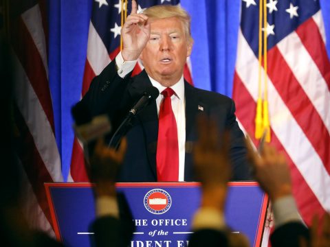 Donald Trump Holds Press Conference
