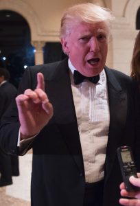 Donald Trump on New Year's Eve