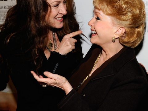 Joely Fisher and Debbie Reynolds