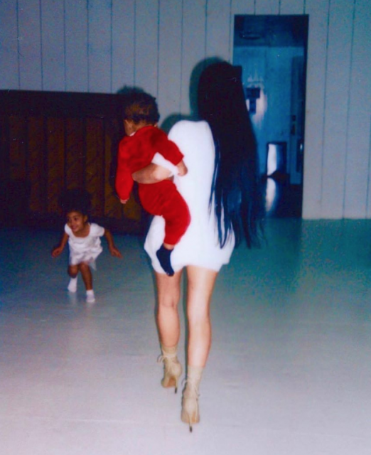 Kim Kardashian as Mom - The Hollywood Gossip