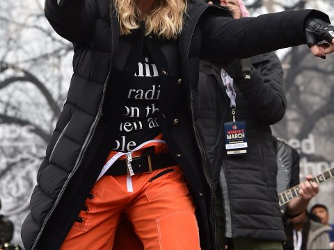 Madonna at Women's March