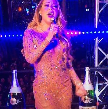 Mariah Carey on New Year's Eve