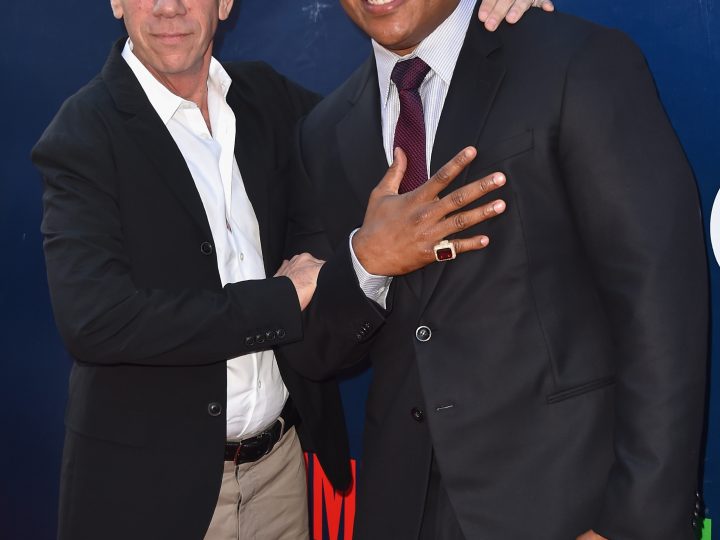 Miguel Ferrer and LL Cool J