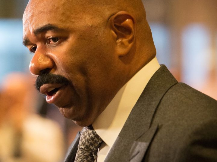 Steve Harvey in Trump Tower
