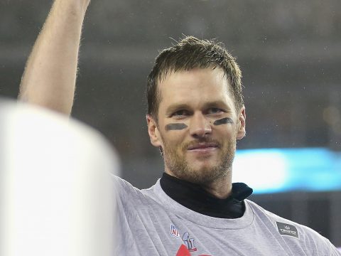 Tom Brady Celebrates