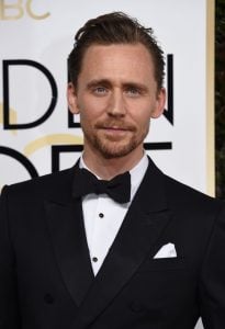 Tom Hiddleston at the Globes
