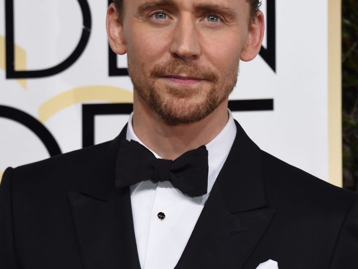 Tom Hiddleston at the Globes