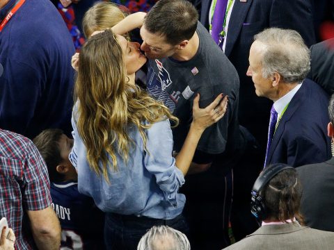 A Super Bowl Kiss