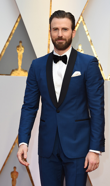 Chris Evans at 2017 Oscars