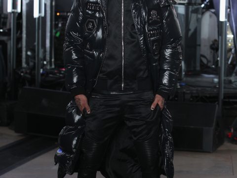 Jeremy Meeks Walks Runway