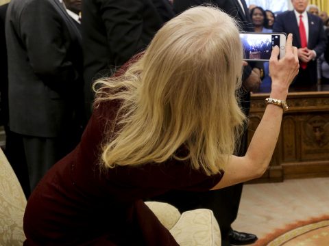 Kellyanne Conway Snaps Picture