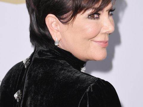 Kris Jenner with a Smirk