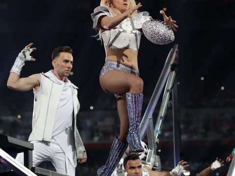 Lady Gaga as Wide Receiver