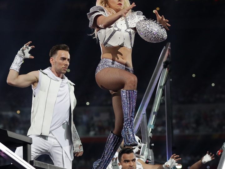 Lady Gaga as Wide Receiver