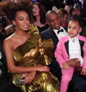 Solange, Jay Z and Blue Ivy