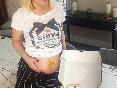 Tori Spelling: 8 Months to Go