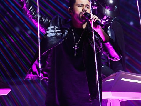 Weeknd on Stage