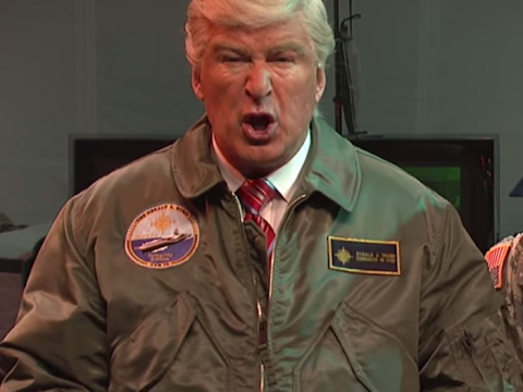 Alec Baldwin as Donald Trump Again